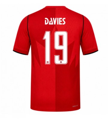 Kanada Alphonso Davies #19 Replika Hemmatröja VM 2026 Kortärmad